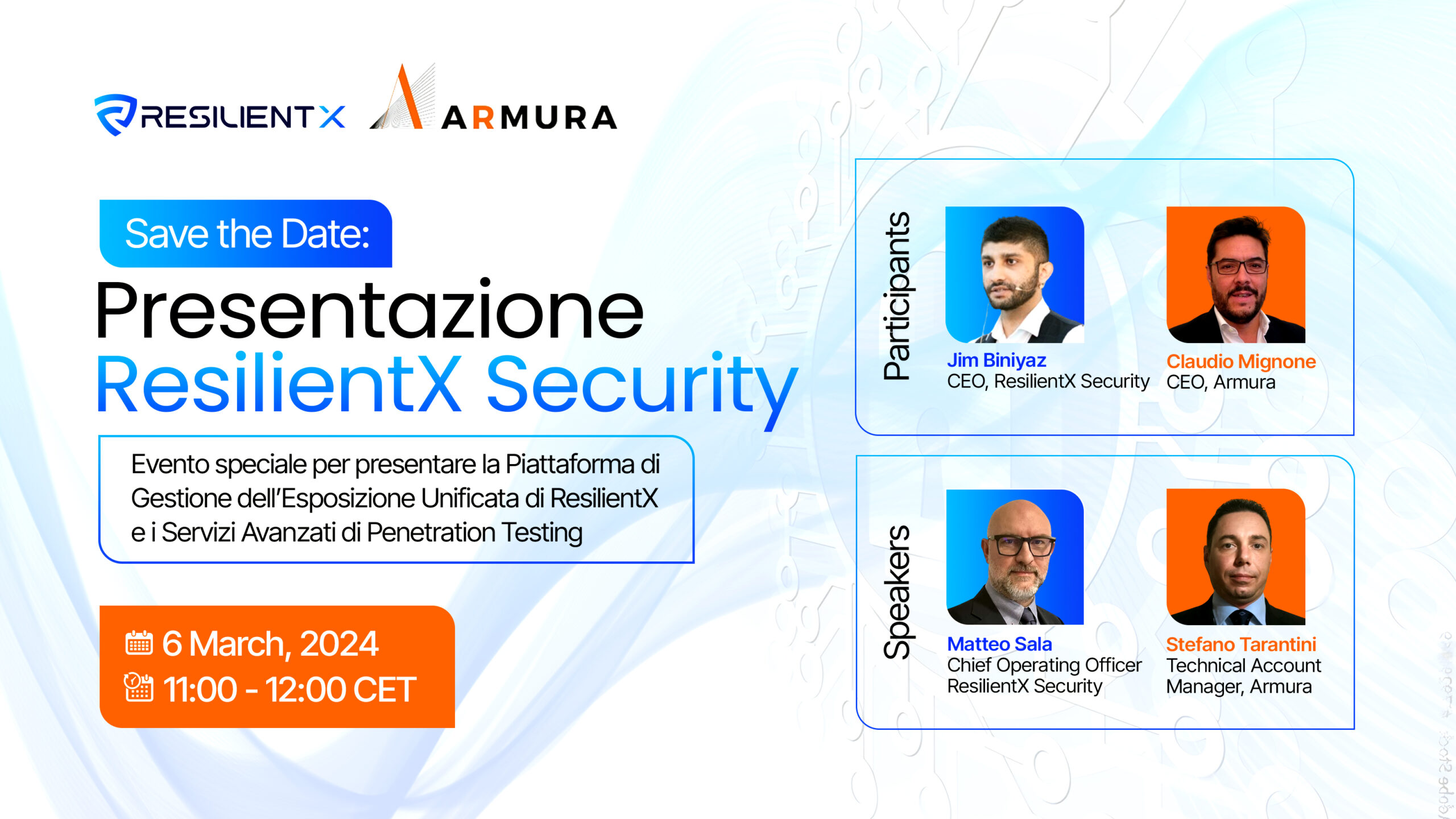 ResilientX and Armura Partner on Cyber Security in Italy